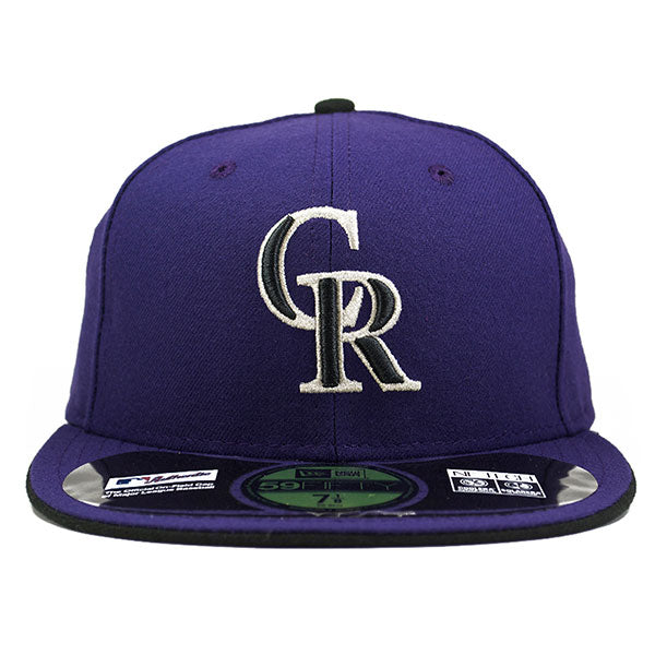 Colorado Rockies On-Field Authentic ALTERNATE 2 Fitted 59Fifty New Era MLB Hat