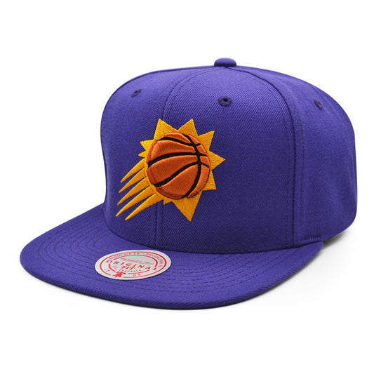 Phoenix Suns NBA Mitchell & Ness CLASSIC BBALL Snapback Hat - Purple