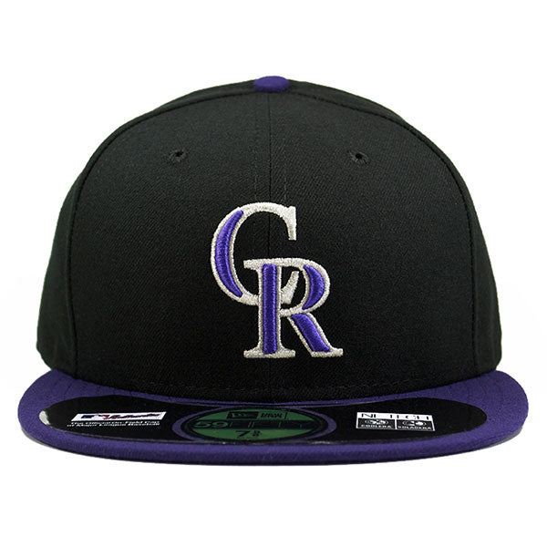 Colorado Rockies On-Field Authentic ALTERNATE Fitted 59Fifty New Era MLB Hat