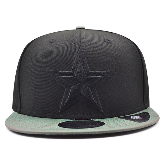 Dallas Cowboys New Era VISOR SHIFT Snapback Hat - Black/Green