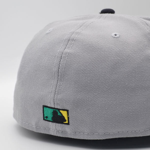 Seattle Mariners 30th ANNIVERSARY Exclusive New Era 59Fifty Fitted Hat – Gray/Navy/Teal Bottom