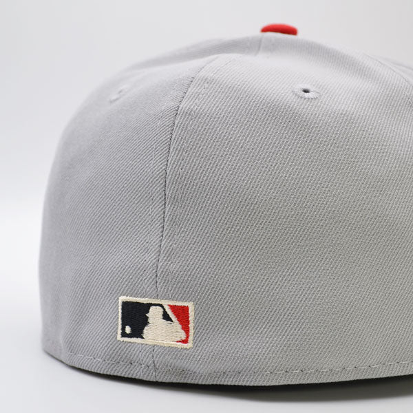 Toronto Blue Jays 30th ANNIVERSARY Exclusive New Era 59Fifty Fitted Hat - Gray/Scarlet