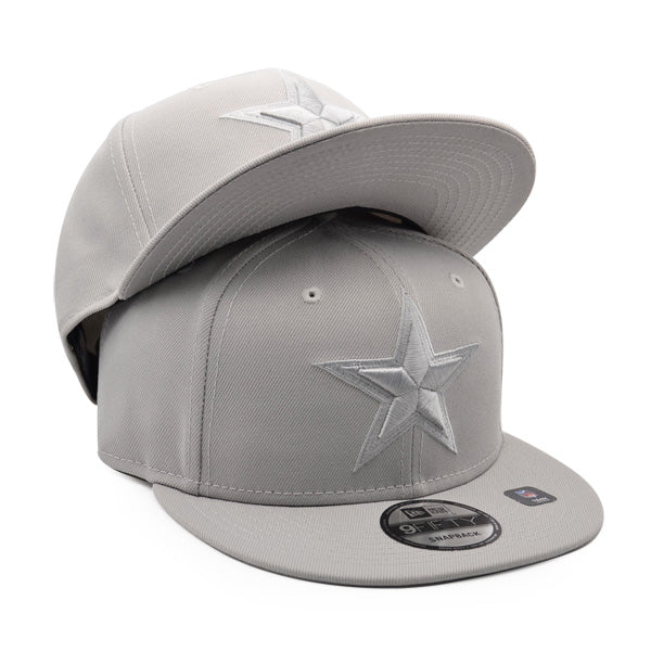 Dallas Cowboys New Era NFL TUFF TONAL 9FIFTY Snapback Hat - Gray