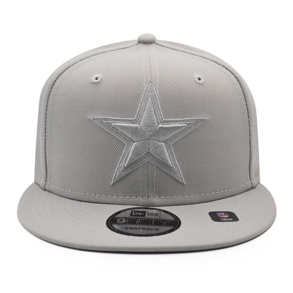 Dallas Cowboys New Era NFL TUFF TONAL 9FIFTY Snapback Hat - Gray