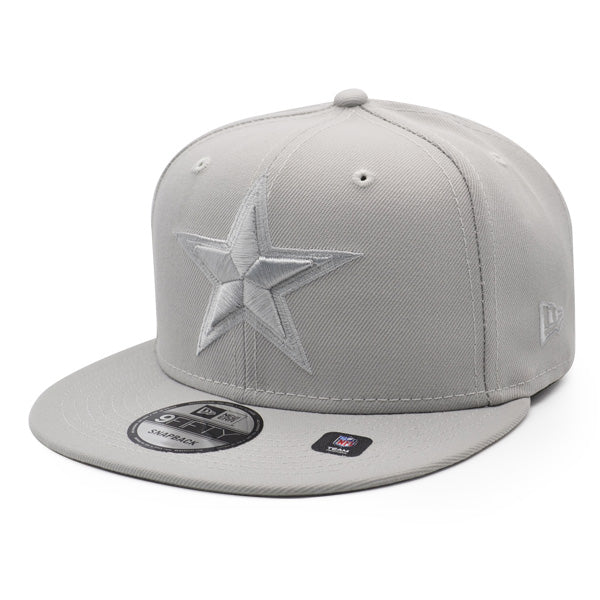 Dallas Cowboys New Era NFL TUFF TONAL 9FIFTY Snapback Hat - Gray