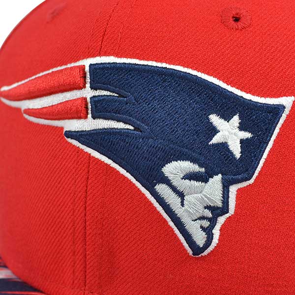 New England Patriots PRINT PLAY ABSTRACT SNAPBACK 9Fifty New Era NFL Hat