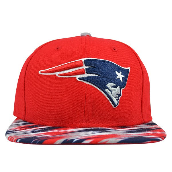 New England Patriots PRINT PLAY ABSTRACT SNAPBACK 9Fifty New Era NFL Hat