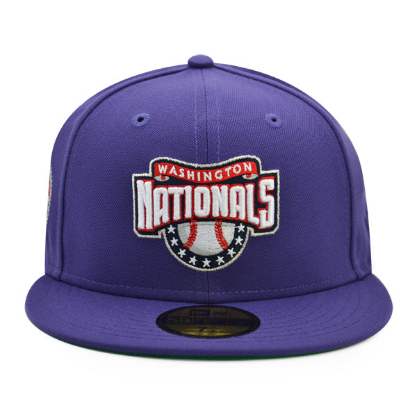 Washington Nationals 2008 INAUGURATION Exclusive New Era 59Fifty Fitted Hat - Purple