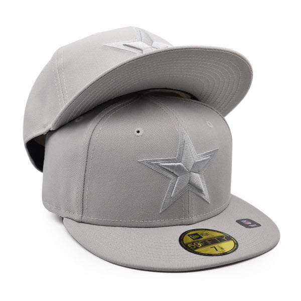 Dallas Cowboys TOP TONAL Exclusive New Era 59Fifty Fitted Hat - Gray