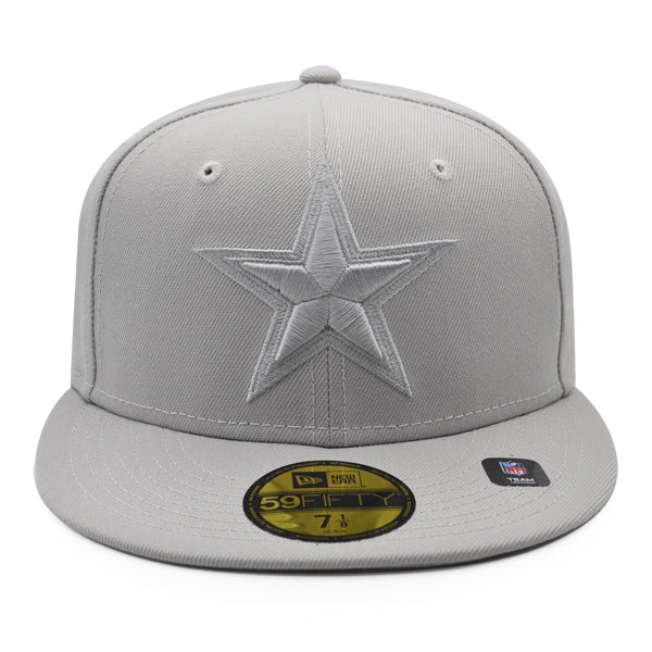 Dallas Cowboys TOP TONAL Exclusive New Era 59Fifty Fitted Hat - Gray
