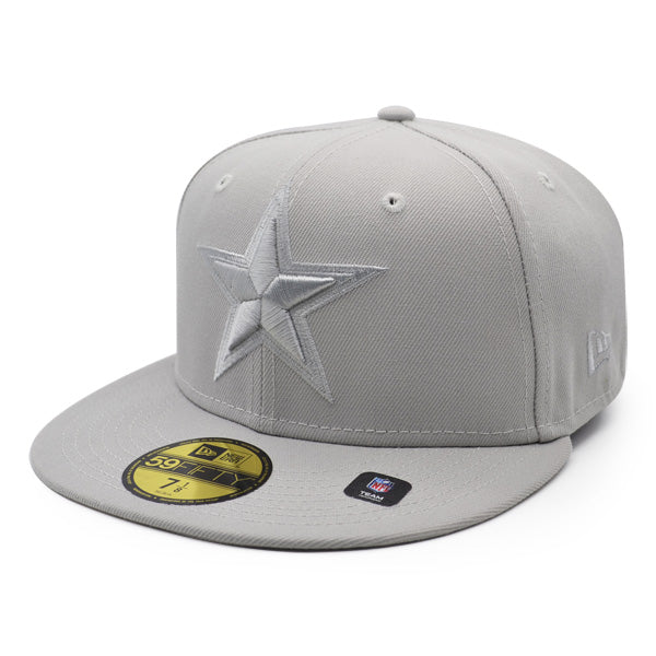 Dallas Cowboys TOP TONAL Exclusive New Era 59Fifty Fitted Hat - Gray