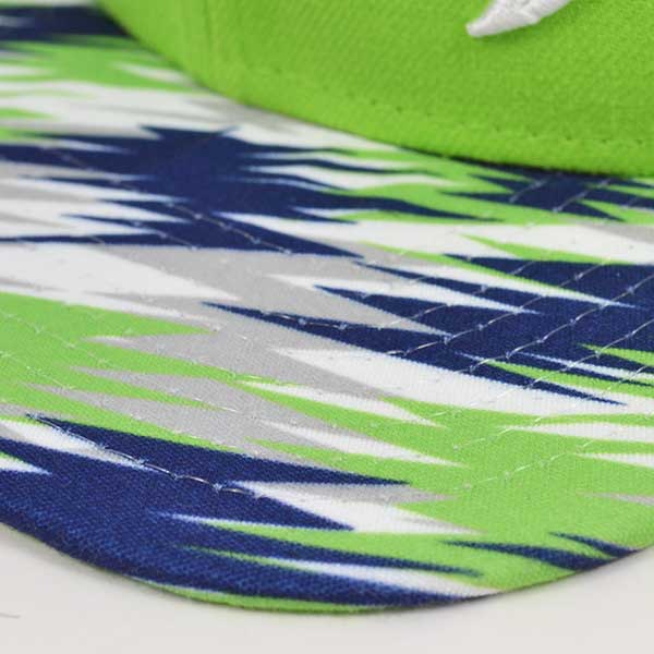 Seattle Seahawks PRINT PLAY ABSTRACT SNAPBACK 9Fifty New Era NFL Hat