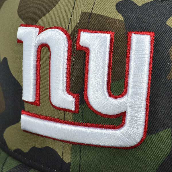 New York Giants New Era NFL Woodland Camo Snapback 9Fifty Hat