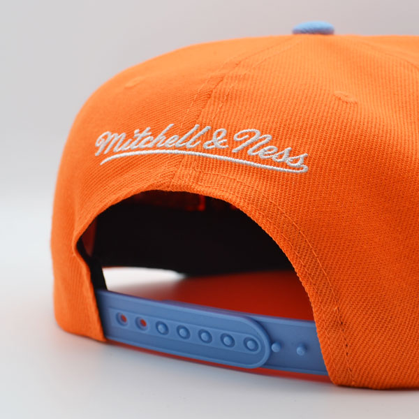 Cleveland Cavaliers 1997 NBA ALL-STAR GAME Exclusive Mitchell & Ness Snapback Hat - Orange/Sky