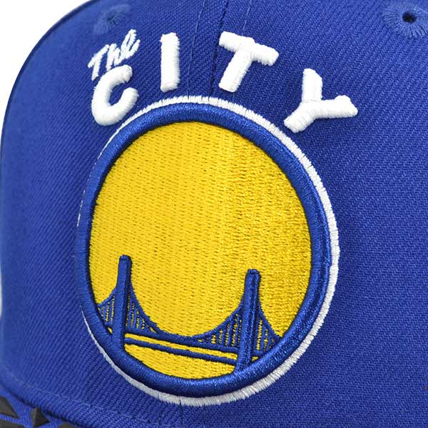 Golden State Warriors RUBBER MATTE VIZE SNAPBACK 9Fifty New Era NBA Hat