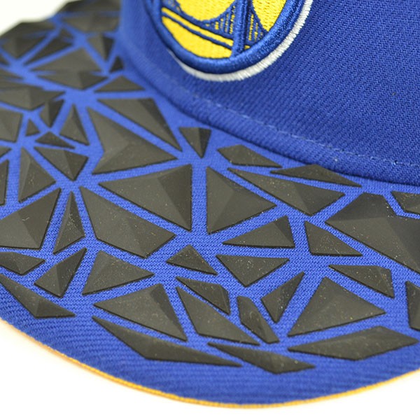 Golden State Warriors RUBBER MATTE VIZE SNAPBACK 9Fifty New Era NBA Hat