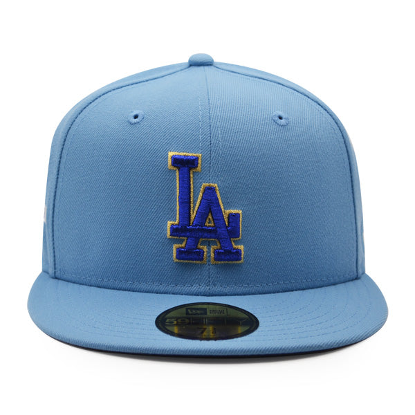 Los Angeles Dodgers 50th Anniversary Exclusive New Era 59Fifty Fitted Hat - Sky/Royal