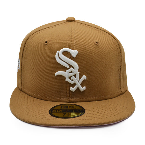 Chicago White Sox 2003 ALL-STAR GAME Exclusive New Era 59Fifty Fitted Hat –Wheat/Pink Bottom