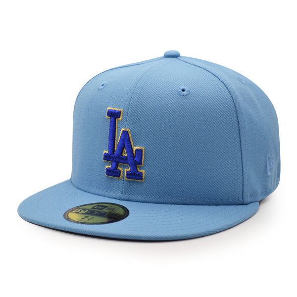 Los Angeles Dodgers 50th Anniversary Exclusive New Era 59Fifty Fitted Hat - Sky/Royal