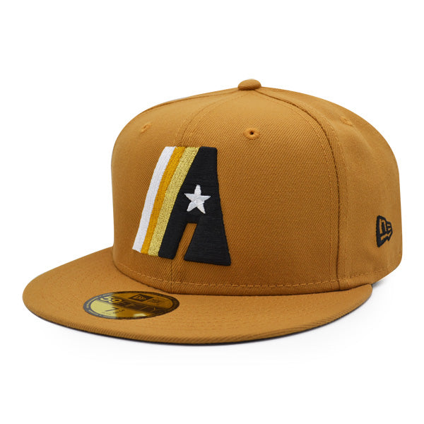 Houston Astros 1986 THE ASTRODOME Exclusive New Era 59Fifty Fitted Hat -Tan/Black