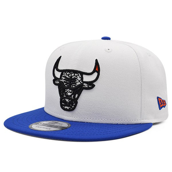 Chicago Bulls New Era Custom CEMENT LOGO 9Fifty Snapback NBA Hat