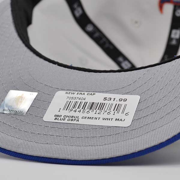 Chicago Bulls New Era Custom CEMENT LOGO 9Fifty Snapback NBA Hat