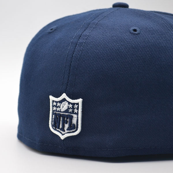 Dallas Cowboys SUPER BOWL XXX Citrus Pop Exclusive New Era 59Fifty Fitted NFL Hat -Navy/Citrus Green