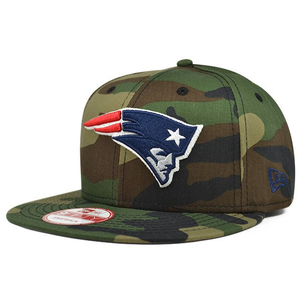 New England Patriots CAMO Snapback 9Fifty New Era NFL Hat