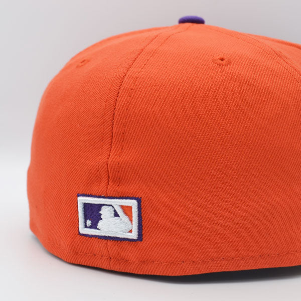 Arizona Diamondbacks 20th Anniversary Exclusive New Era 59Fifty Fitted Hat -Orange/Purple/Pink Bottom