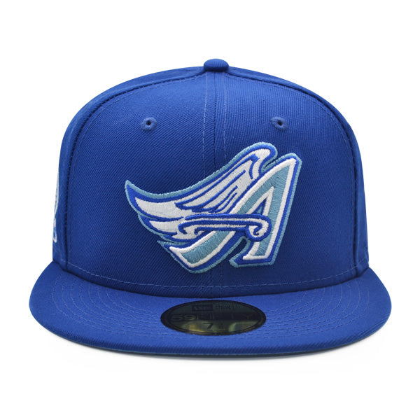 Anaheim Angels 50TH Anniversary Exclusive New Era 59Fifty Fitted Hat – Royal/Sky