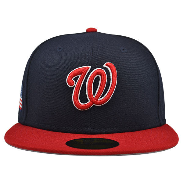 Washington Nationals USA COUNTRY COLORS FITTED 59Fifty New Era MLB Hat