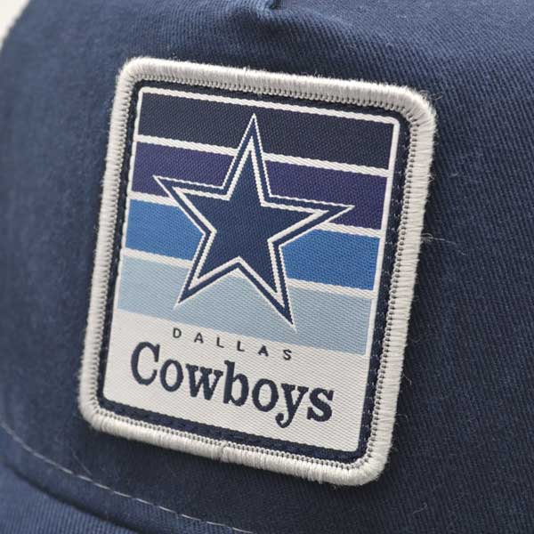 Dallas Cowboys New Era THE GRADIENT 9Forty Snapback Hat - Navy/White