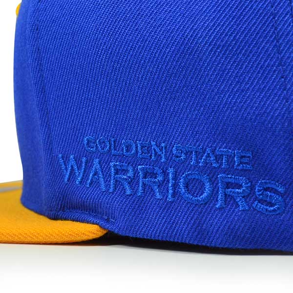 Golden State Warriors FIRST LETTER Snapback Mitchell & Ness NBA Hat