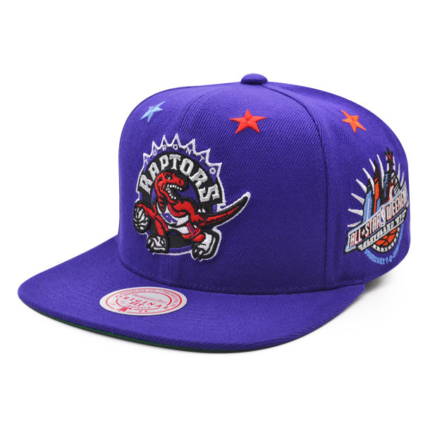 Toronto Raptors NBA 1997 TOP-STAR Mitchell & Ness Snapback Hat - Purple/Red