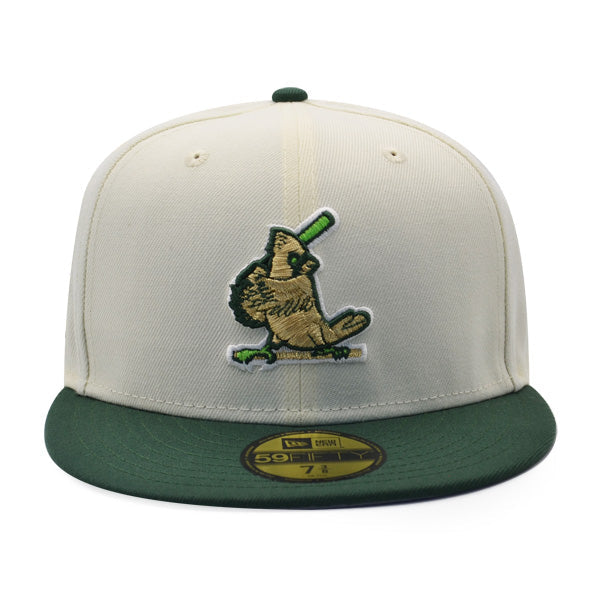 St.Louis Cardinals 1967 World Series Exclusive New Era 59Fifty Fitted Hat - Chrome/Pine/Gold Metallic