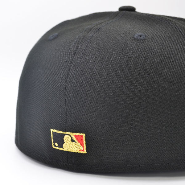 Washington Nationals2019 WORLD SERIES CHAMPIONS Exclusive New Era 59Fifty Fitted Hat - Black/Metallic Gold