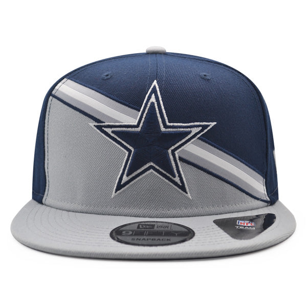 Dallas Cowboys New Era COLOR CROSS 9Fifty Snapback NFL Hat - Navy/Gray