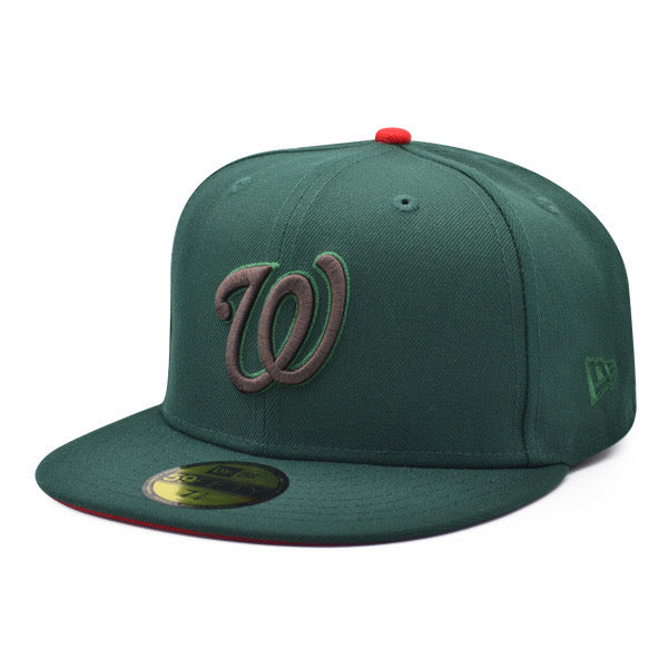 Washington Nationals DC SHIELD Exclusive New Era 59Fifty Fitted Hat - Pine/Charcoal