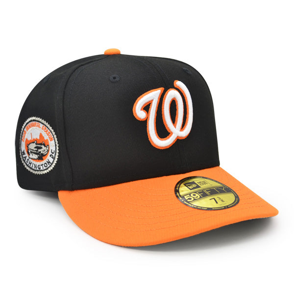 Washington Nationals 2008 INAUGURATION Exclusive New Era 59Fifty Fitted Hat - Black/Orange