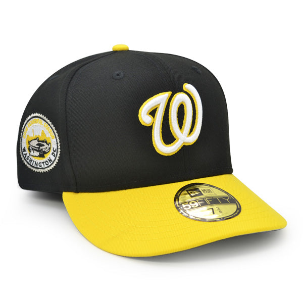 Washington Nationals 2008 INAUGURATION Exclusive New Era 59Fifty Fitted Hat - Black/Yellow