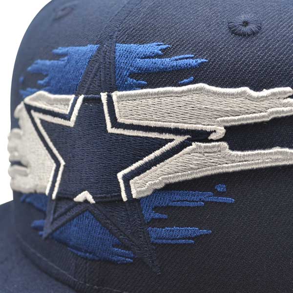 Dallas Cowboys New Era TEAR 9Fifty Snapback NFL Hat - Navy/Gray