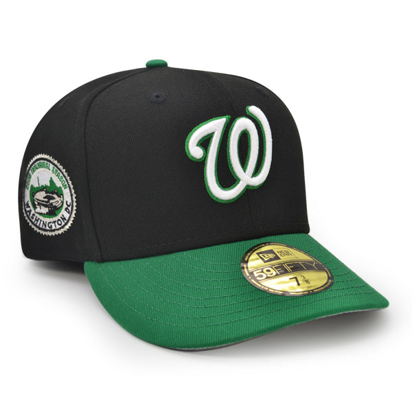 Washington Nationals 2008 INAUGURATION Exclusive New Era 59Fifty Fitted Hat - Black/Green