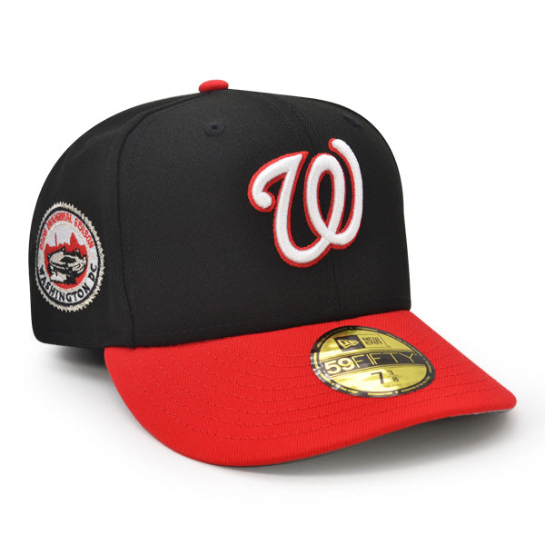 Washington Nationals 2008 INAUGURATION Exclusive New Era 59Fifty Fitted Hat - Black/Red