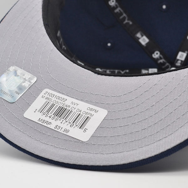 Dallas Cowboys New Era TEAR 9Fifty Snapback NFL Hat - Navy/Gray