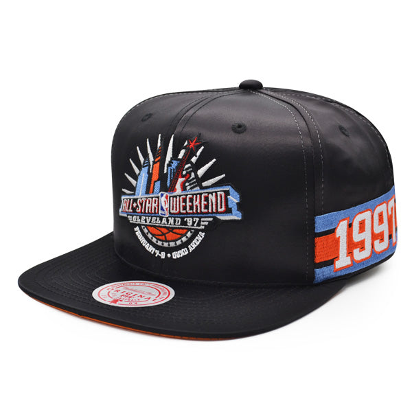 TEST Snapback Hat - Black/Orange