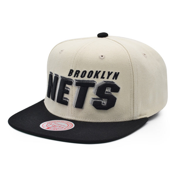 Brooklyn Nets Mitchell & Ness 1996 NBA DRAFT DAY Snapback Hat - Black