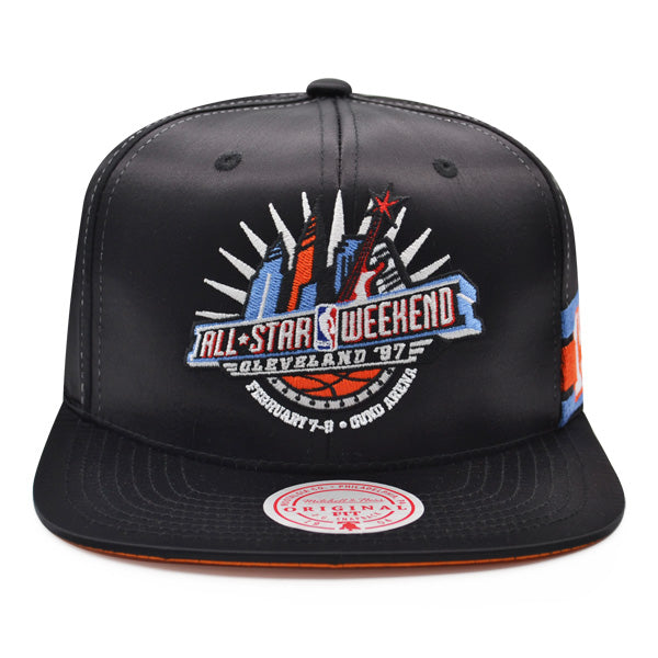 TEST Snapback Hat - Black/Orange