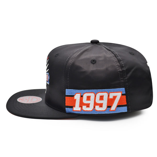 TEST Snapback Hat - Black/Orange