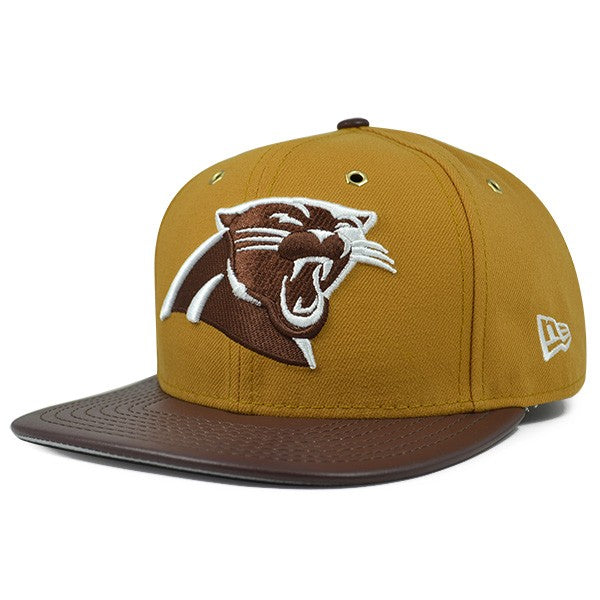 Carolina Panthers METAL HOOK Peanut Butter Snapback 9Fifty New Era NFL Hat