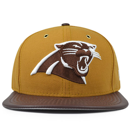 Carolina Panthers METAL HOOK Peanut Butter Snapback 9Fifty New Era NFL Hat